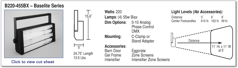 B220-455BX - Baselite Series